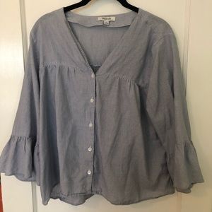 Madewell popover shirt